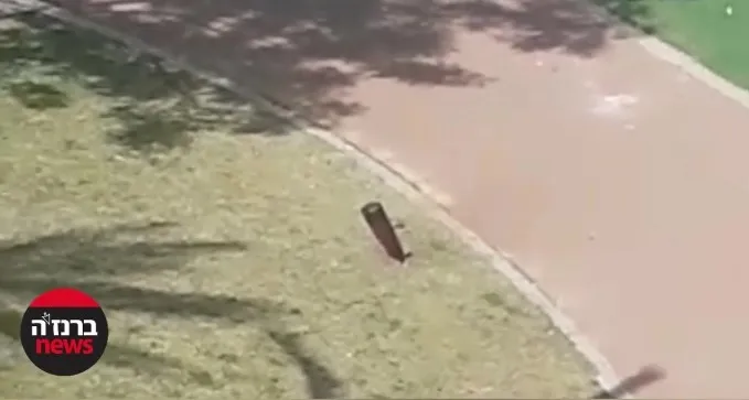 בלעדי: הנס של הדיירים באשקלון - גראד נפל - ולא התפוצץ