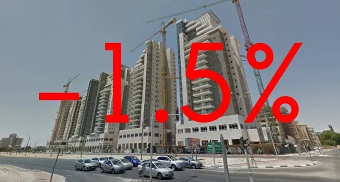 סוף לבועה? הדרום מוביל בירידת מחירי הנדל''ן