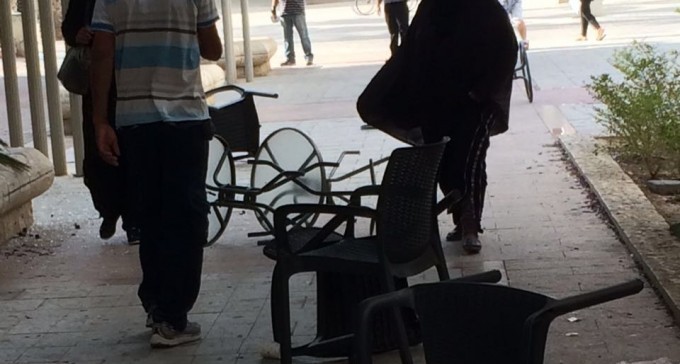 על הבוקר: קטטה ליד קריית הממשלה