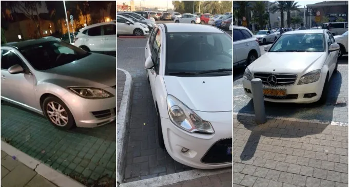 חניית נכים, אז מה? מזלזלים בחוק - וחונים