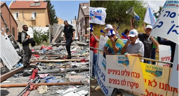 לא ביטחון ולא תעסוקה: הטילים עפים - והעובדים מפוטרים