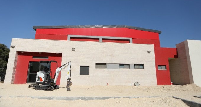לקראת סיום: אולם ספורט רב תכליתי חדש בנאות לון