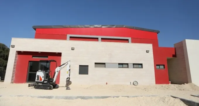 לקראת סיום: אולם ספורט רב תכליתי חדש בנאות לון