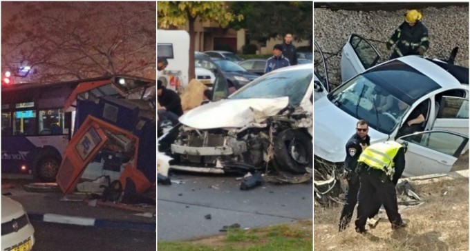 שלושת הכבישים הראשיים של ב''ש - מסוכנים