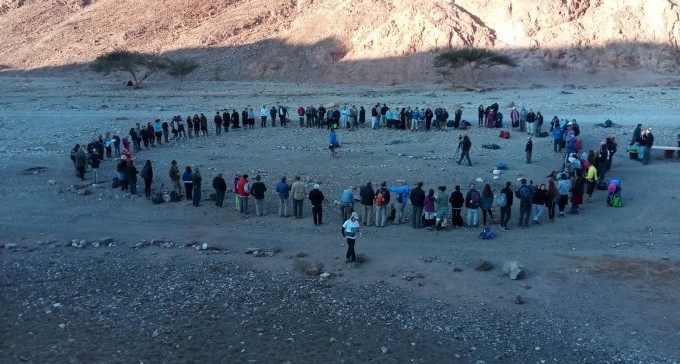 לזכר הנופלים וקרבנות הטרור: אלפי צועדים במסע בנגב