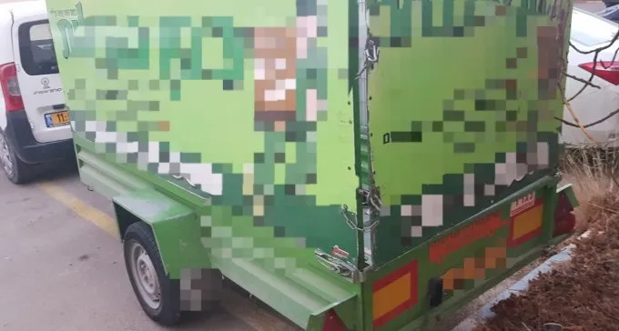 חשד: שני תושבי הפזורה גנבו נגררים בב'ש