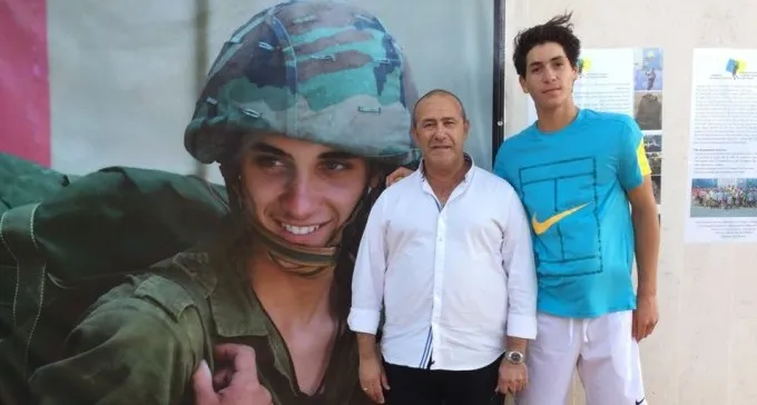 הטניסאי ישי עוליאל במיתר