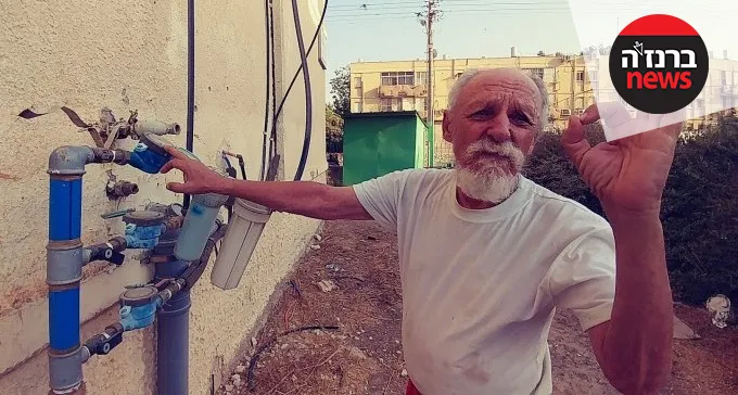 בלתי נתפס: בן 75 משכונה ד' בלי מים, חשמל או גז כבר 6 שנים