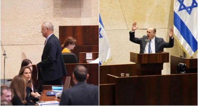 נתניהו נעדר, כחול-לבן יצאו מהאולם: הדיון על הטרור מעזה הפך לקרקס