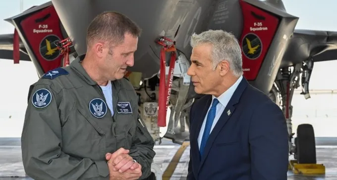 רוה''מ לפיד בנבטים: 'יש לנו חופש פעולה מביידן לבלום אירן גרעינית'