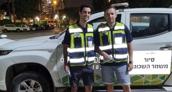סיירת אופנועים מצטרפת למיזם 'משמר השכונה'