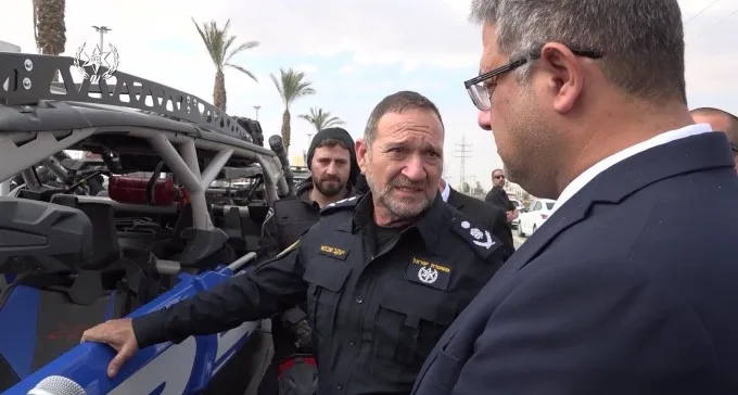 בערערה יריות, בבאר שבע ביקור השר בן גביר, שהבטיח משילות