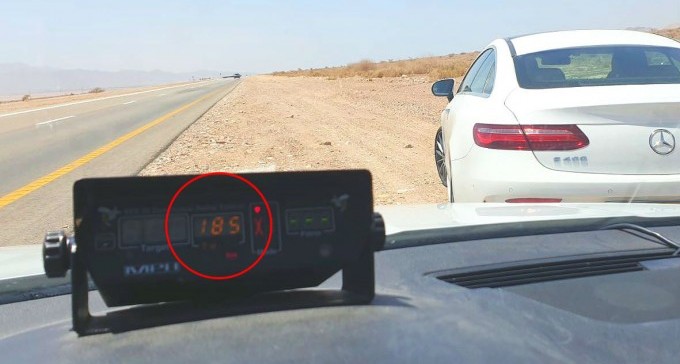 טס לאילת, על כביש הדמים: נהג מהפזורה נתפס נוהג במהירות 185 קמ''ש