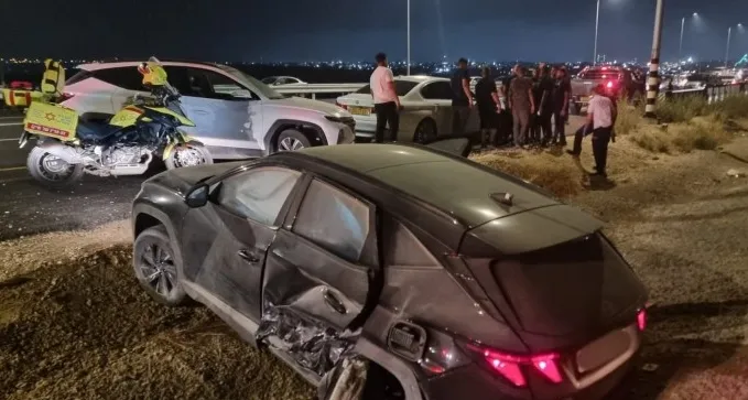 הרוג בתאונה בין שני כלי רכב בכביש בית קמה
