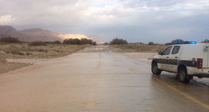 שבת חורפית בנגב: קר וגשום