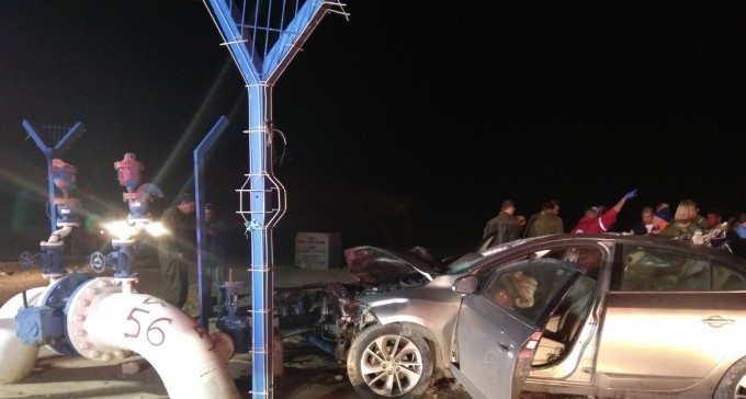 נער בן 13 נהרג, 4 נפצעו קשה בהתנגשות בגמל בכביש 40