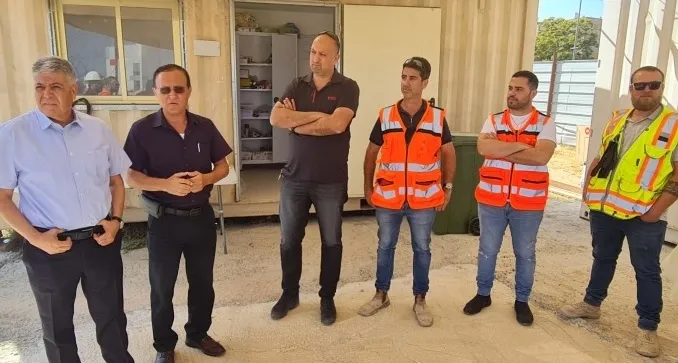 אופקים: מפגש בדרך להקמת קריית הממשלה ומשכן אמנויות הבמה