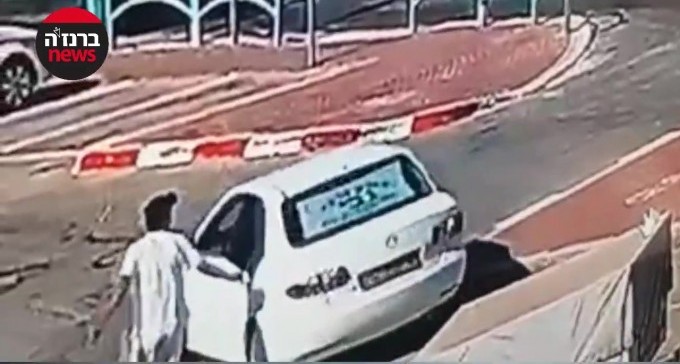 תיעוד בלעדי: גנב הפלאפונים פעל גם בדימונה, אתמול הוא נעצר