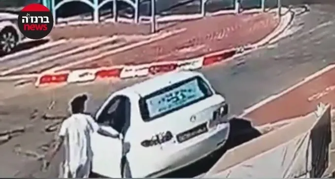 תיעוד בלעדי: גנב הפלאפונים פעל גם בדימונה, אתמול הוא נעצר