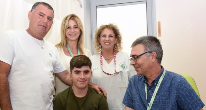 נער מב''ש עבר בסורוקה ניתוח מהפכני לשחזור אוזנו