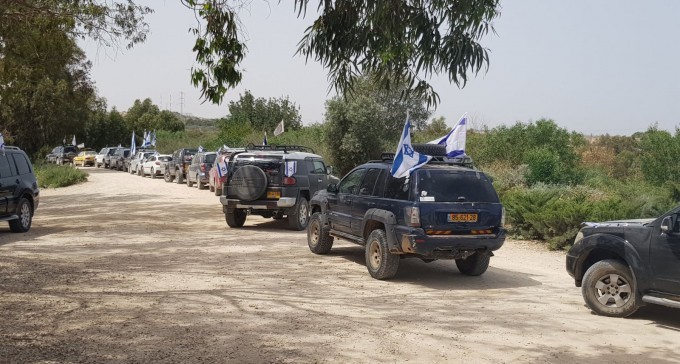 ''בזכותם אנחנו כאן'': מסע ג'יפים מרגש לזכר חללי מערכות ישראל