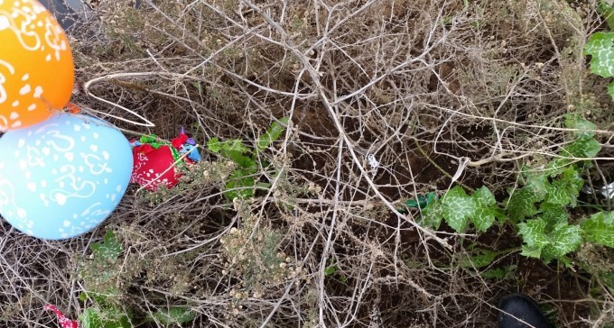 אחרי שבועות של שקט: בלוני חבלה נחתו ליד גן ילדים בשדות נגב