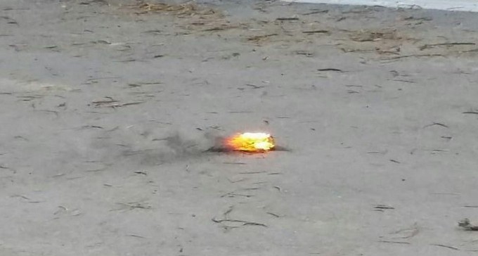 רגיעה? בערב אחד, בנגב: שלושה אירועים של חפצי חבלה