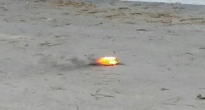 רגיעה? בערב אחד, בנגב: שלושה אירועים של חפצי חבלה