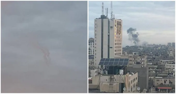 דרום צבע אדום: ירי רקטות בלילה ותגובה של צה''ל לפנות בוקר