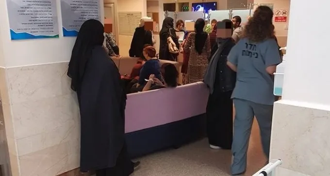 לילה במיון יולדות בסורוקה: 40 נשים על רופא אחד