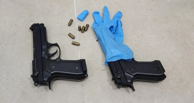 שני באר שבעים נעצרו, ברשותם נשק בלתי חוקי