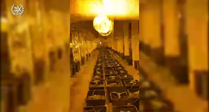 צפו: ''מנהרת קנאביס'' באורך 120 מטרים נחשפה במושב עמיעוז