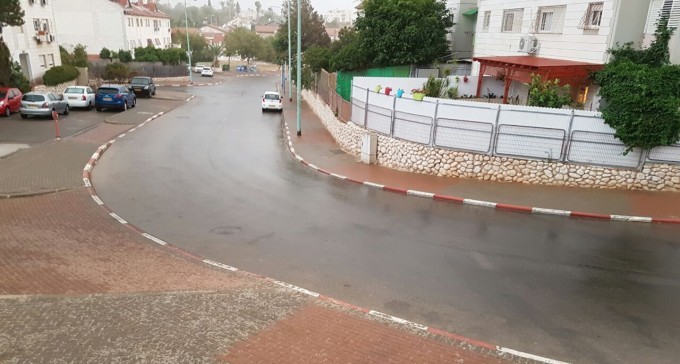 סערה בנגב: גשמים עזים, רוחות והפסקות חשמל