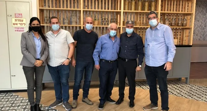 וועדת הרווחה ביקרה בנחלת ערן