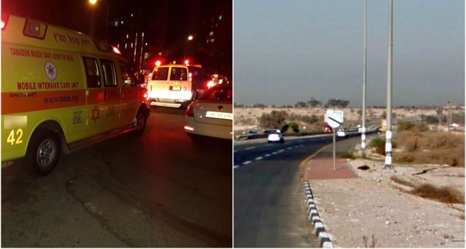 הולך רגל נדרס למוות בקרבת שכונת נחל עשן, נמצא מוטל בתעלה