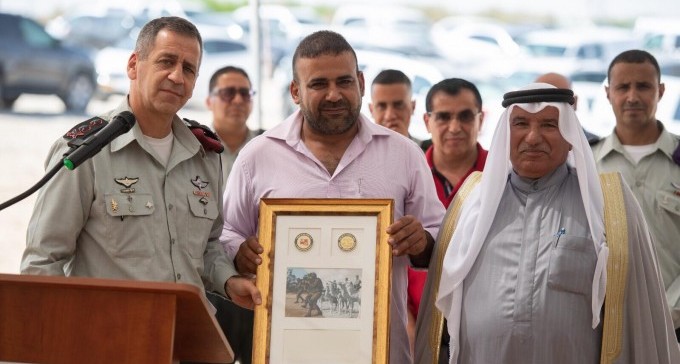 הרמטכ''ל: ''לבני העדה הבדואית יש חלק אדיר בביטחון מדינת ישראל''