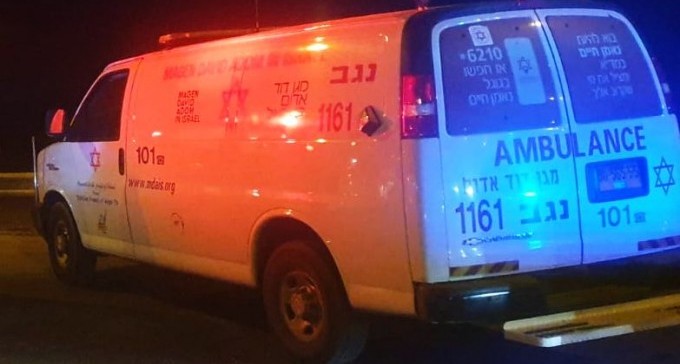 פצוע קשה מירי נמצא מוטל מדמם סמוך לעומר