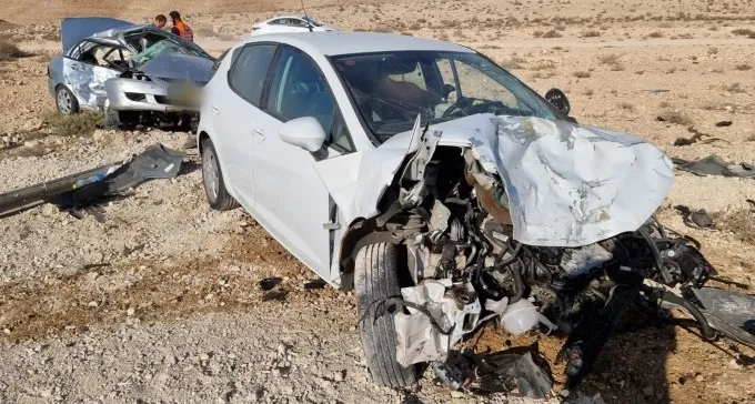 הרוגה וילדים פצועים בתאונה קטלנית סמוך לכלא רמון