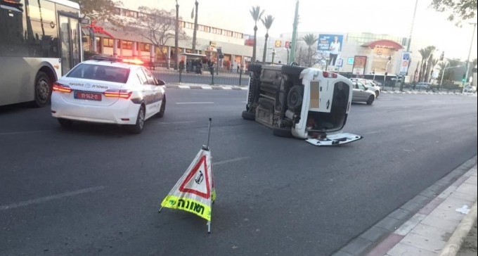 מידע ראשוני: תאונה קשה בשדרות רגר, מול הדואר המרכזי