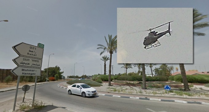 מסוקים באוויר ושיבושי תנועה בבית קמה - בשל אירוע חטיפת נשק