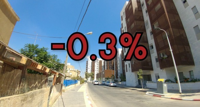 ירידה במחירי הדירות במחוז הדרום במדד חודש מאי