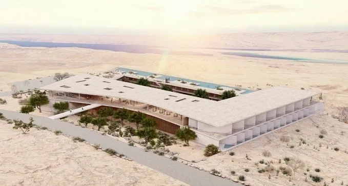 מלון יוקרה מדברי ייבנה במזרח ערד, על שטח מלון מצדה המתולוגי