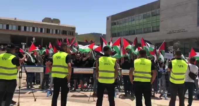 יום הנכבה: עימותים בבן גוריון בין סטודנטים ערבים לבין ''אם תרצו''