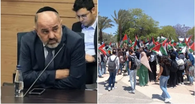 ח''כ מרגי: ''בושה וחרפה לאוניברסיטת בן גוריון''