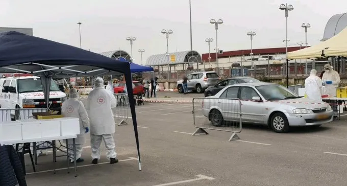 מתחם ''היבדק וסע'' נייד הגיע הבוקר לרהט