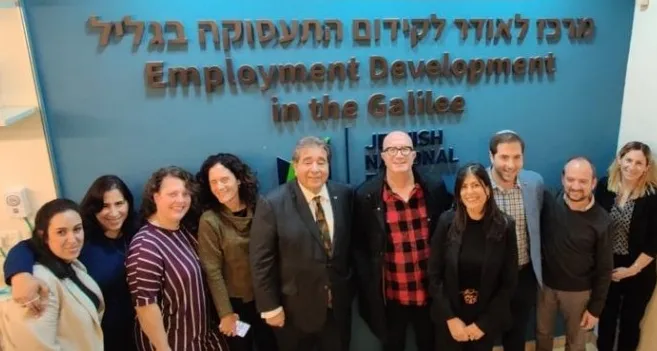 בכיר ה-JNF ביקר בבאר שבע