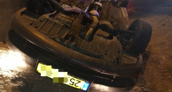 שיכור התהפך עם רכבו ואז התברר: לא הוציא רישיון מעולם