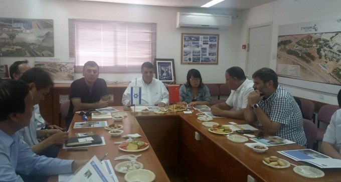 נאות חובב על המפה הסינית