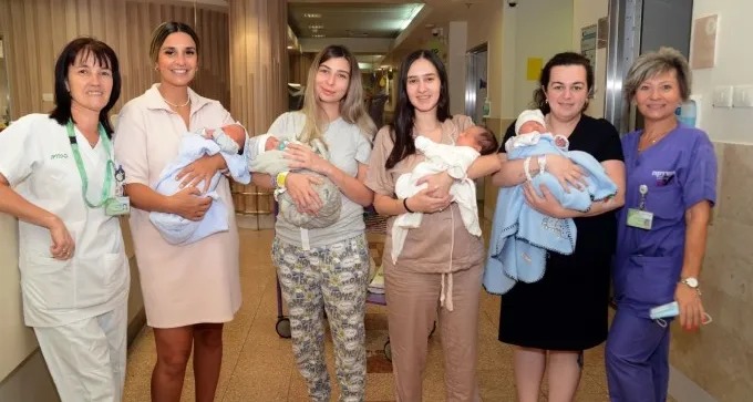 שנה טובה: 102 תינוקות נולדו בסורוקה במהלך החג
