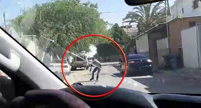 4 עצורים בעקבות תקיפת הניידת בתל שבע